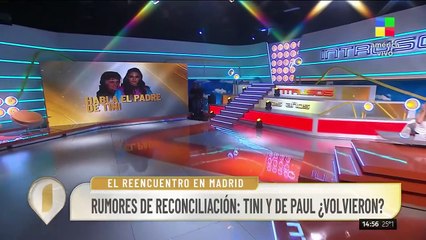 Alejandro Stoessel enfrentó los rumores de reconciliación entre Tini y Rodrigo De Paul