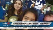 Familiares exigen justicia para las hermanas Andrea y Alejandra asesinadas en Chimalhuacán