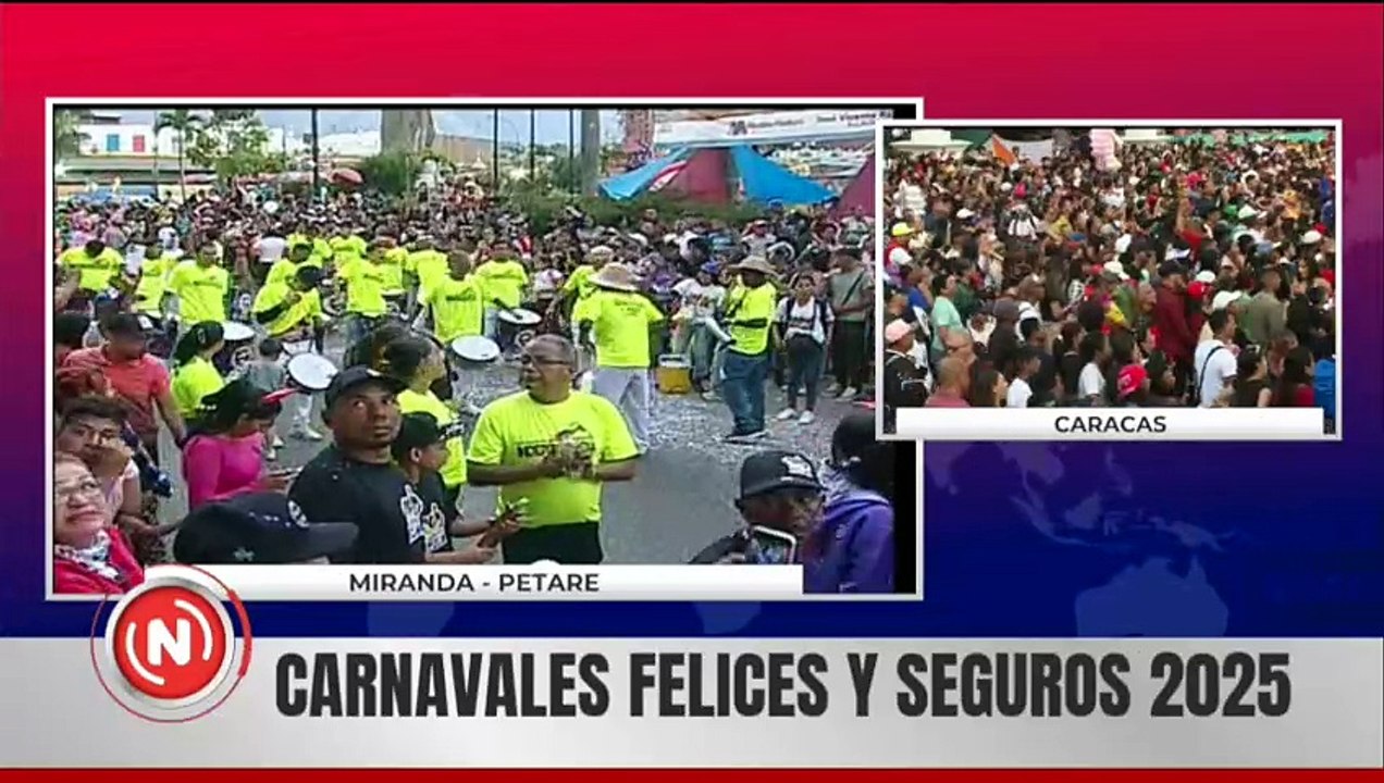 Pedro Infante: La Revolución garantiza carnavales felices, seguros y en paz para los venezolanos