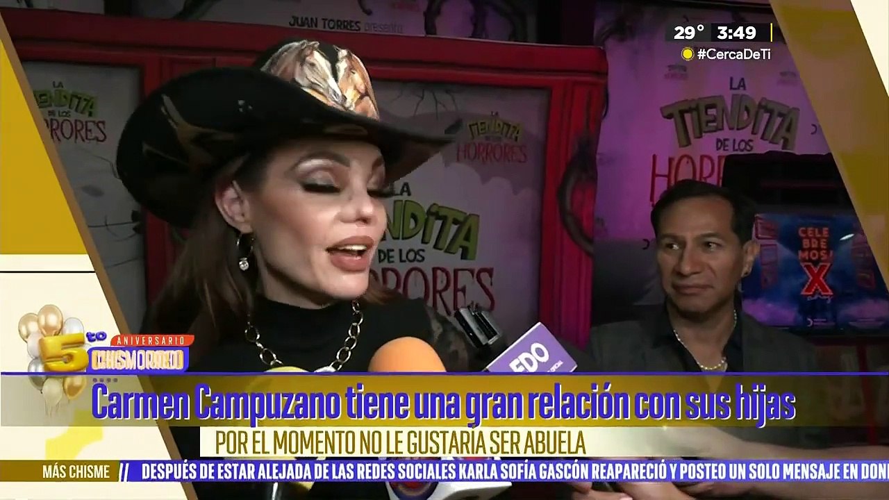 Carmen Campuzano prepara monólogo sobre las adicciones