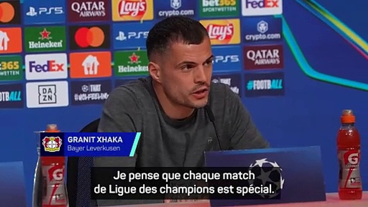 Leverkusen - Xhaka : "Nous devons jouer de manière très intelligente"