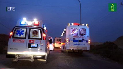 Jordania evacua a un primer grupo de 29 niños enfermos de la Franja de Gaza