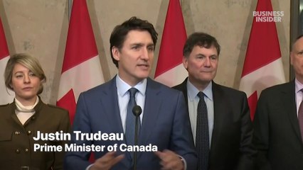 Canada, Mexico, and China respond to US tariffs