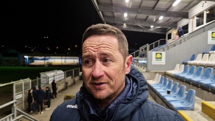 Newry City Coach Darren Mullen Reacts to 2-0 Victory Over Ards ⚽
