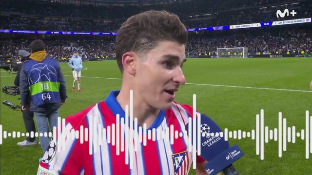 Declaraciones de Julián Alvarez tras su golazo Real Madrid 2 - Atlético 1