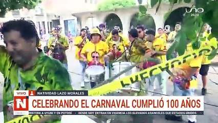 NATIVIDAD CUMPLIÓ 100 AÑOS EN PLENO CARNAVAL