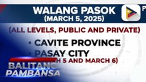 Pasok sa ilang lugar sa bansa, suspendido pa rin ngayong araw dahil sa matinding init ng panahon
