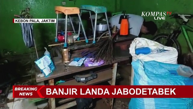 Genangan Air di Permukiman Warga Kebon Pala Mulai Surut Hingga 100 Cm | BENCANA BANJIR
