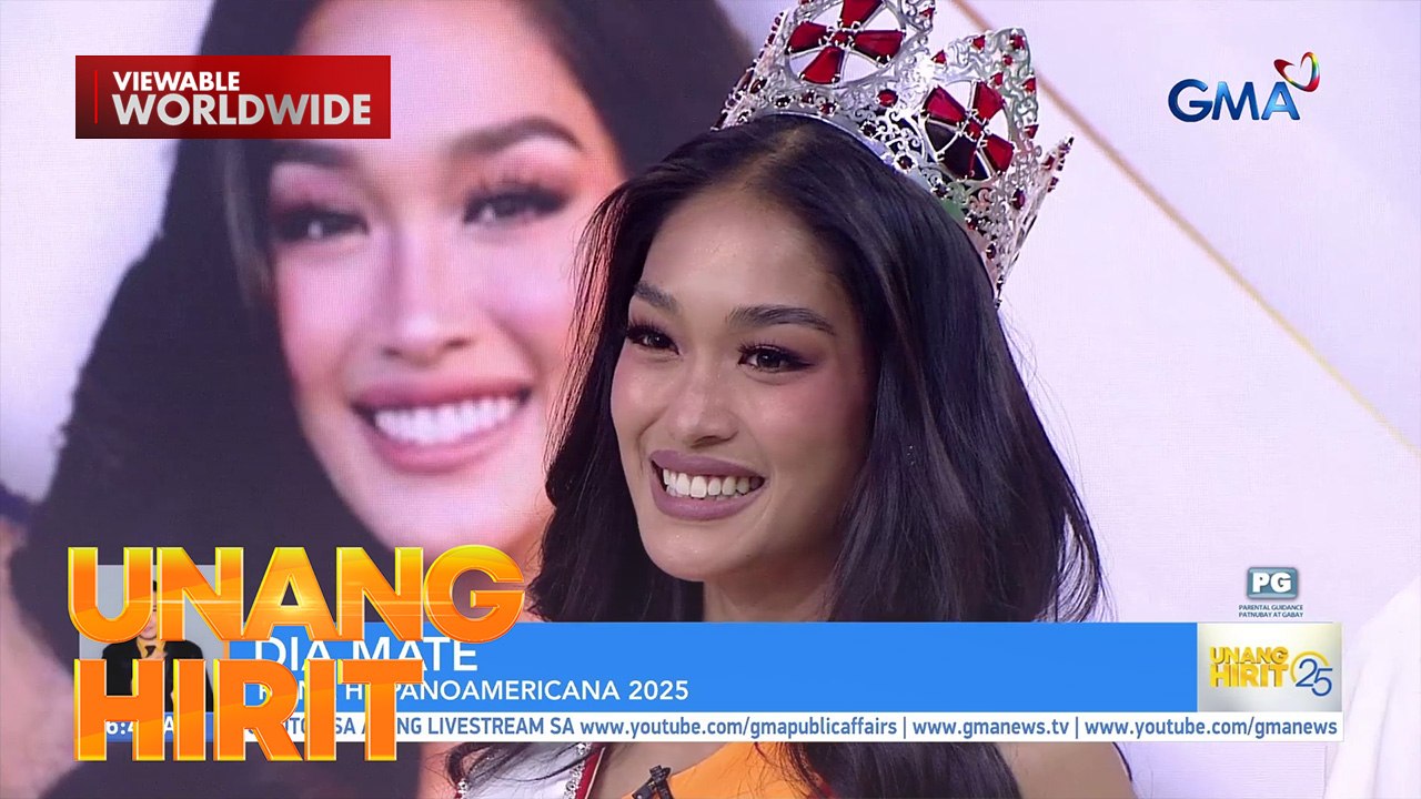 Reina Hispanoamericana 2025 Dia Maté, LIVE sa Unang Hirit! | Unang Hirit