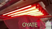 550mm 230v 1200w SK15 medium wave infrared halogen heat lamps for flasher machines