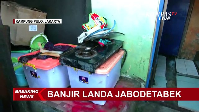 Warga Kampung Pulo Bertahan di Lantai 2 Rumah Saat Banjir Melanda | BENCANA BANJIR