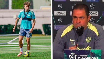 América: Jardine revela que Lichnovsky está "incómodo" y "sufriendo" por la falta de minutos