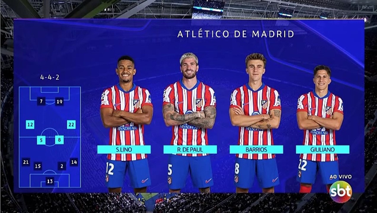 Champions League 2025  Real Madrid x Atlético d...