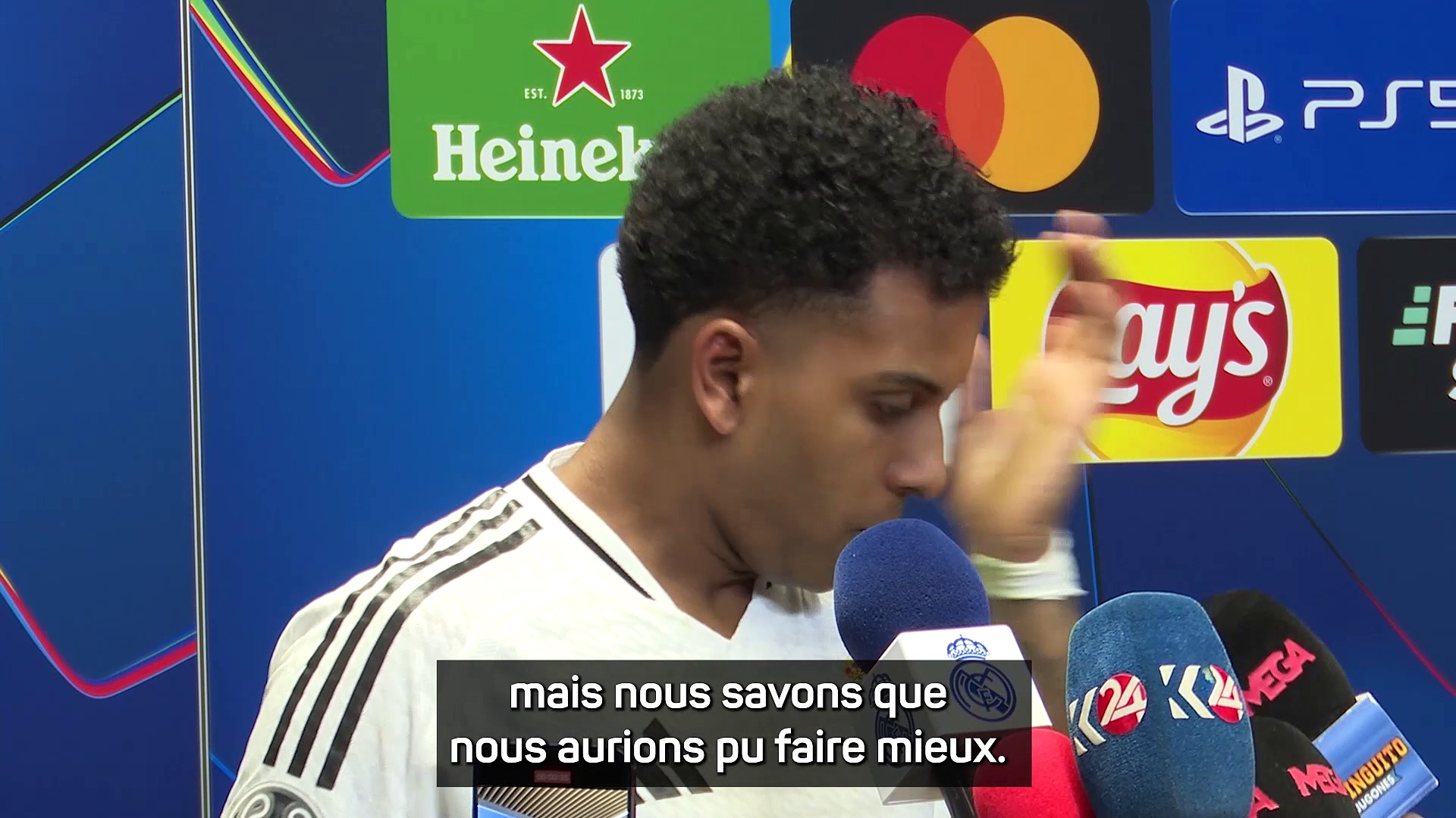 Real Madrid - Rodrygo : "Nous aurions pu faire mieux"