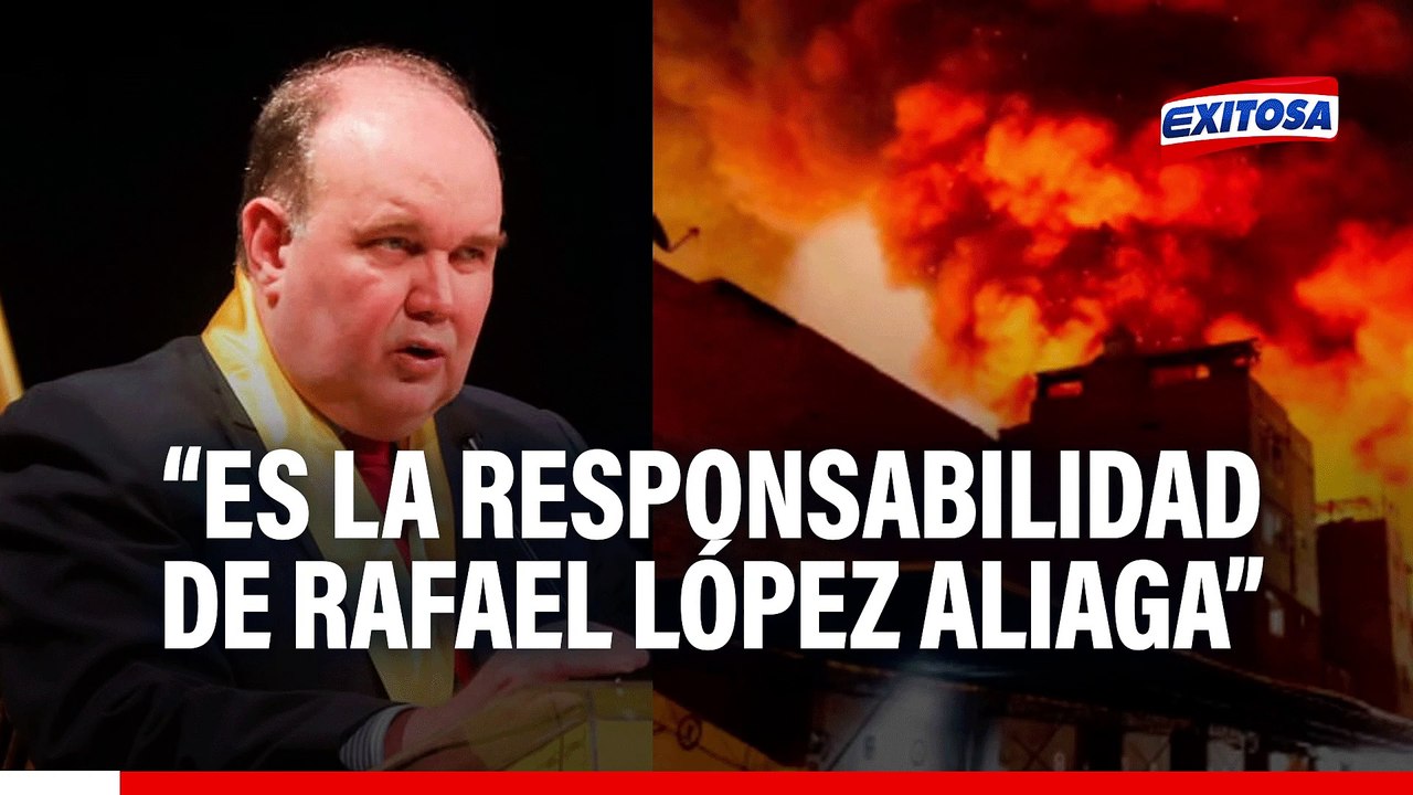 Rafael López Aliaga es cuestionado por su silencio durante incendio en Barrios Altos: "Es su responsabilidad", afirma exgerente de fiscalización