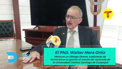 TRATA DE COMPAGINAR EL TIEMPO ENTRE EL CARGO DE RECTOR Y SUS FUNCIONES FUERA DEL CAMPUS
