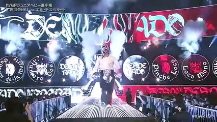 DOUKI vs El Desperado - IWGP Junior Heavy Championship Match: WRESTLE KINGDOM 19 in Tokyo Dome (1/4/2025)