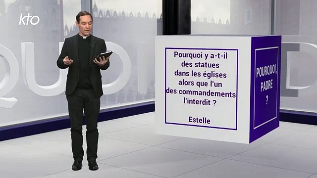 Pourquoi y a-t-il des statues dans les églises alors que l'un des commandements l'interdit ?