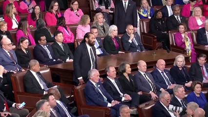 Democratic lawmaker removed from Trump speech to Congress