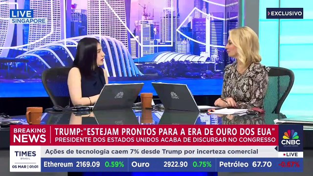 Ao Congresso, Trump fala de Ucrânia, taxas e imigração; especialista analisa | PLANTÃO TIMES BRASIL