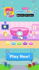 Pinkfong : Bebefinn Shorts Learn About Shapes And Colours App | Bebefinn Official | Fun and Educational Videos