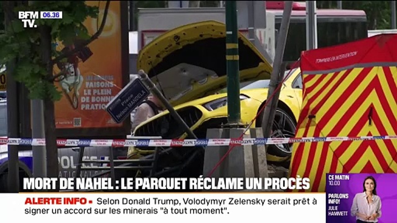 Mort de Nahel: le parquet requiert un procès pour meurtre contre le policier auteur du tir