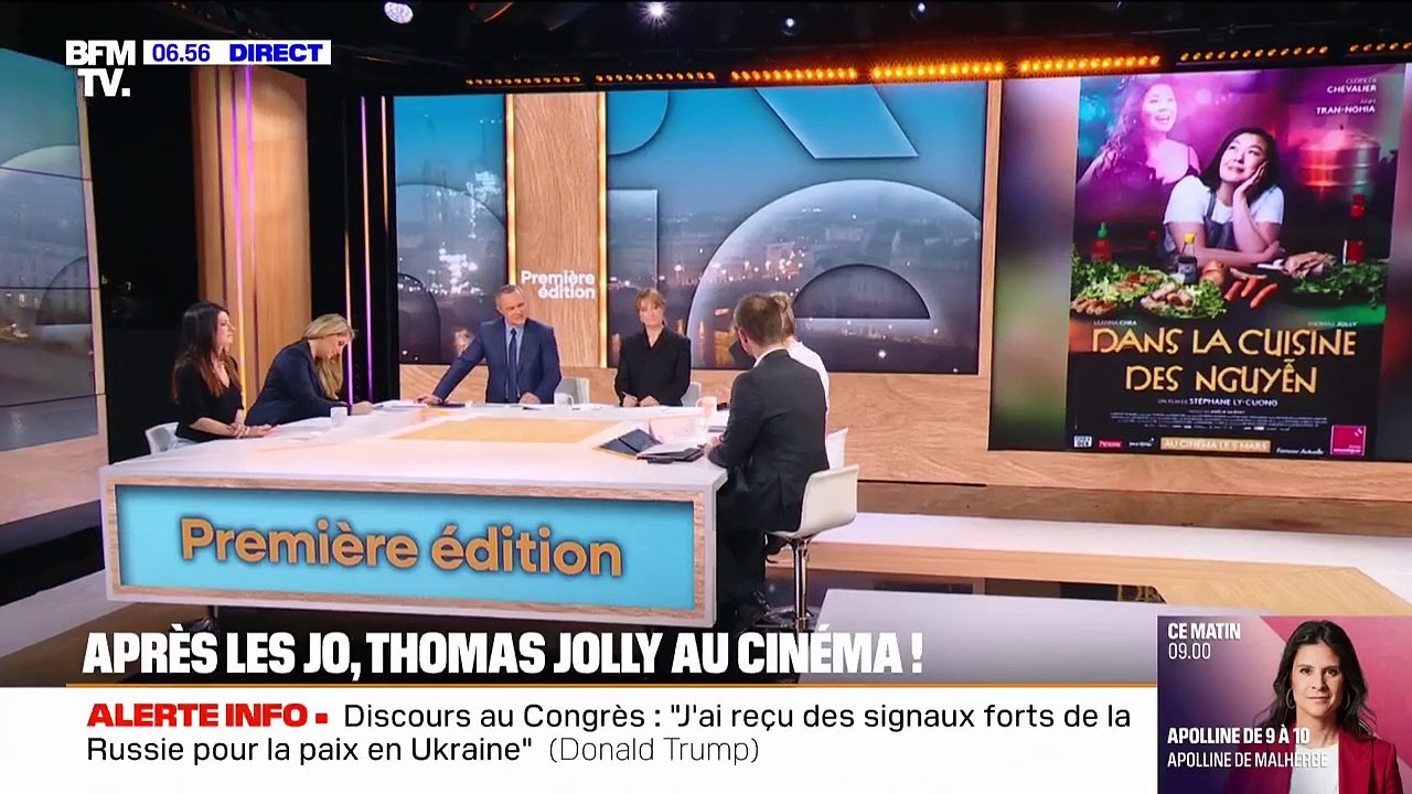 Après les JO, Thomas Jolly est de retour au cinéma en tant qu'acteur dans le film "Dans la cuisine des Nguyen"