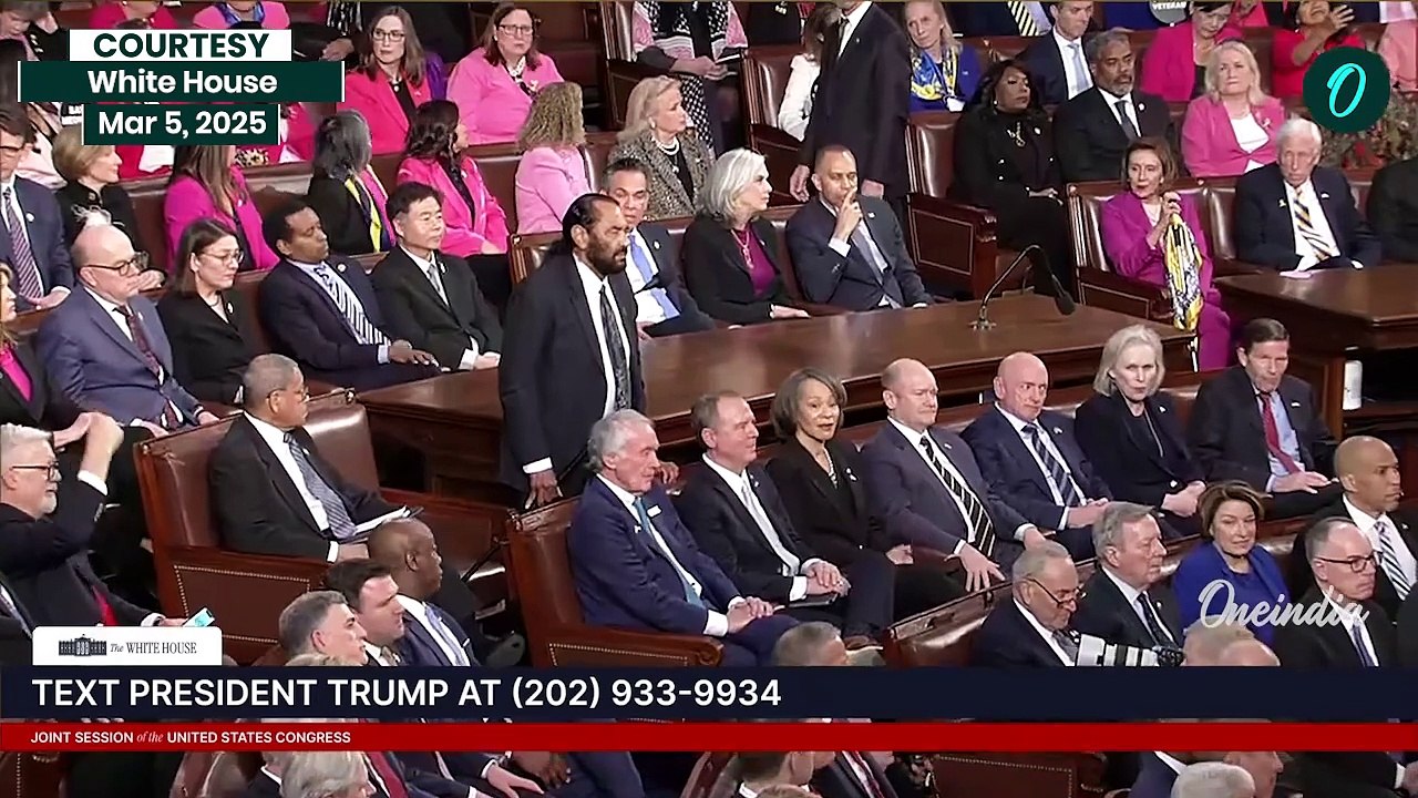 Watch | Trump’s Congress Address Interrupted, Texas Lawmaker Removed After Speaker’s Warning
