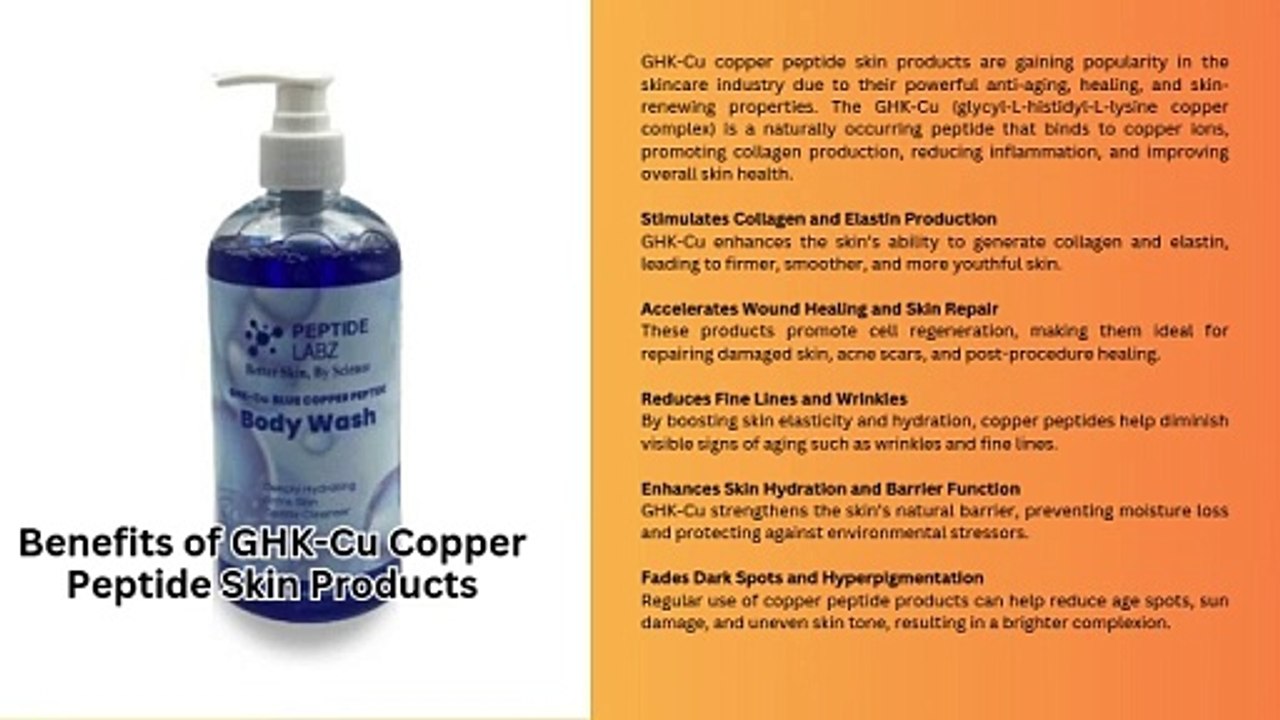 GHK-Cu and AHK-Cu Copper peptide hair growth