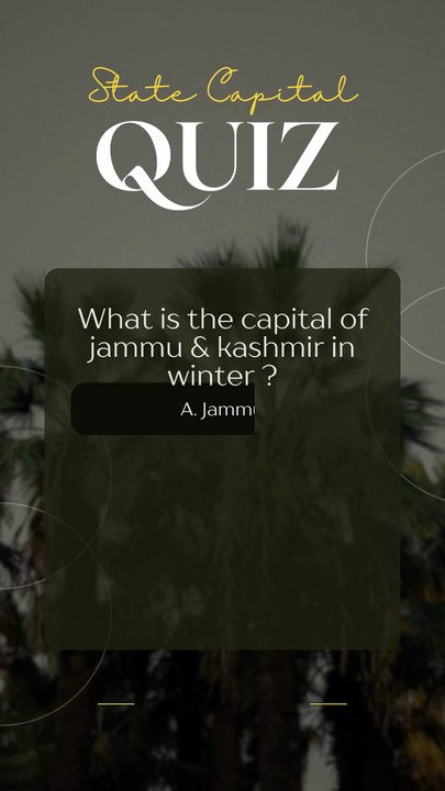 JAMMU KASHMIR CAPITAL PART 2