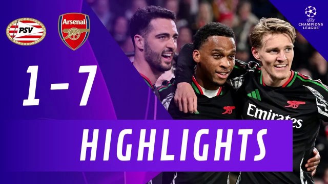 PSV Eindhoven vs Arsenal | 90 in 90 | UEFA Champions League Round of 16
