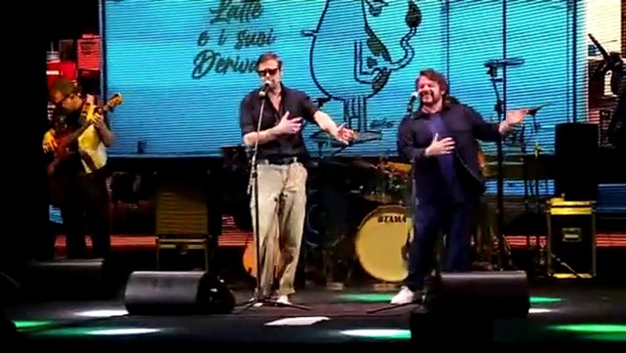 Latte e i suoi Derivati, al Teatro Olimpico il live della rock band di Lillo e Greg tra ska, rockabilly, blues