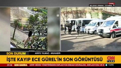 Kayıp Ece Gürel'in son görüntüsü ve mesajları ortaya çıktı!