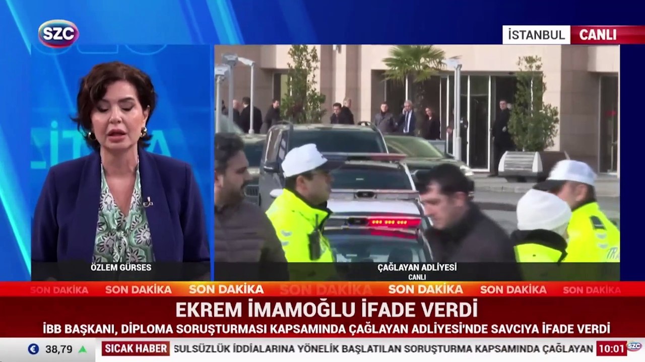 Ekrem İmamoğlu ifade verdi