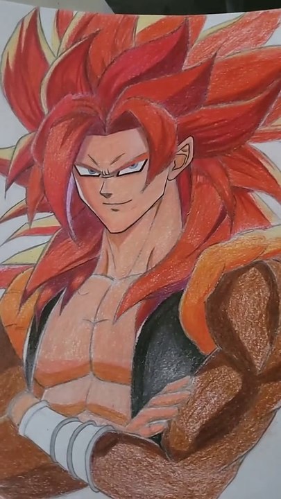 Ça dessine Gogeta 4