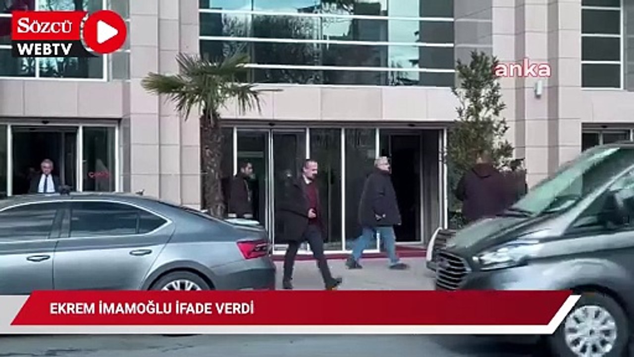 Ekrem İmamoğlu ifade verdi