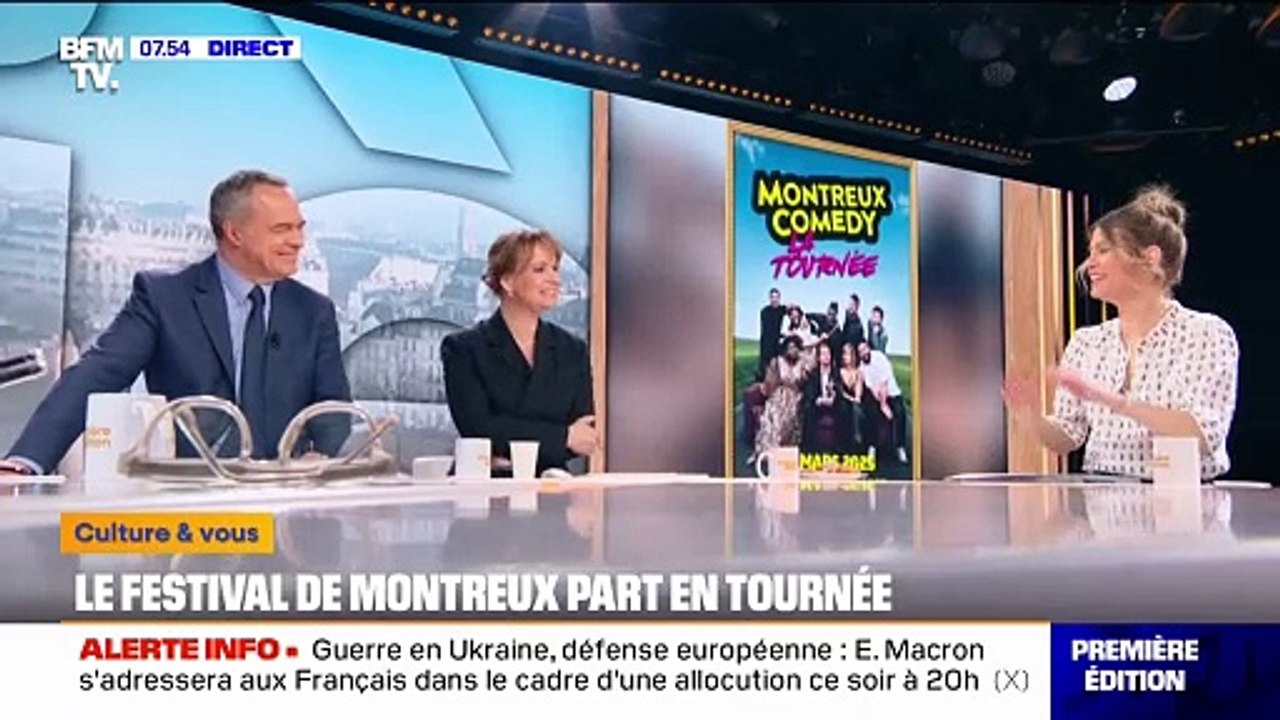 La troupe du Montreux Comedy en tournée dans toute la France
