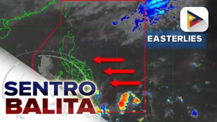 Easterlies, nagpapaulan sa malaking bahagi ng bansa;