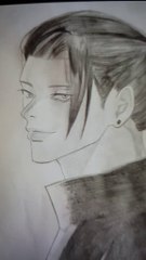 Dessin de Getô Suguru : Guide étape par étape pour un portrait impressionnant 🎨