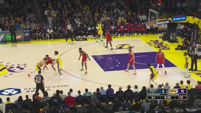 The moment LeBron James scored his 50,000th career point