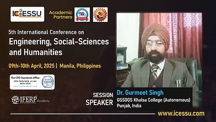 5th International Conference on Engineering (ICESSU-2025)