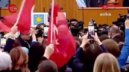 İYİ Parti  grup toplantısında dikkat çeken şarkı
