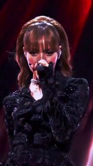 Lisa performing at the 2025 Oscars