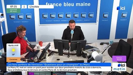 Un tournoi Questions pour un champion au Mans