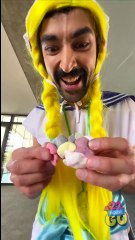 Making A Funny Gadget From Chewing Gum! 🍬✨ #DIY #Candy #funny #shorts