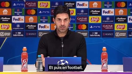 Arteta : "Une performance très impressionnante"