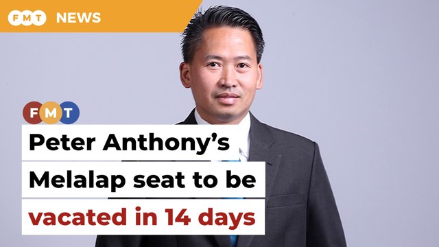 Peter Anthony has 14 days before Melalap seat is vacated, says Sabah speaker