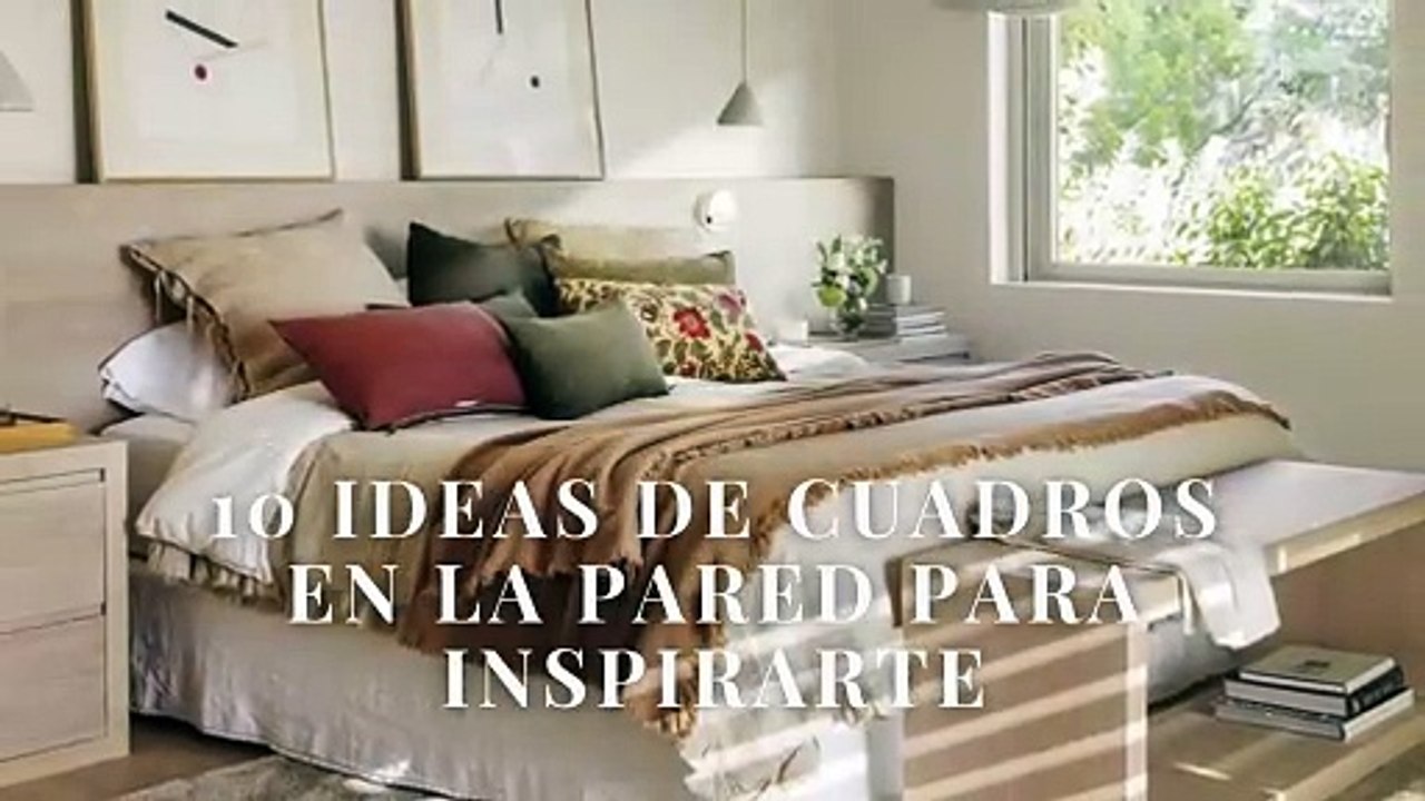 10 ideas de cuadros en la pared para inspirarte