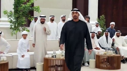 UAE Presidents meets professor