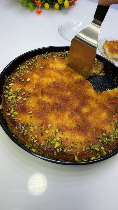 كنافة بالقشطة